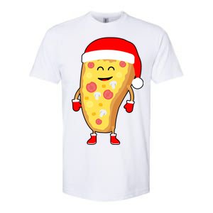 Cute Christmas Pizza Guy Softstyle CVC T-Shirt