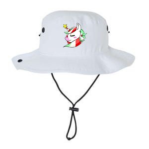 Cute Christmas Unicorn Star Mistletoe Legacy Cool Fit Booney Bucket Hat