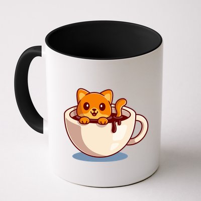 Cute Coffee Kitty Mug