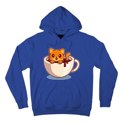 Cute Coffee Kitty Hoodie