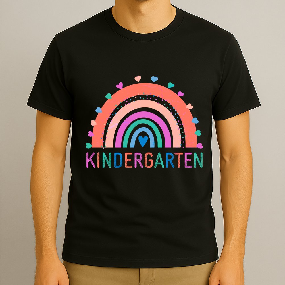 Cute Colorful Kindergarten Rainbow T-Shirt