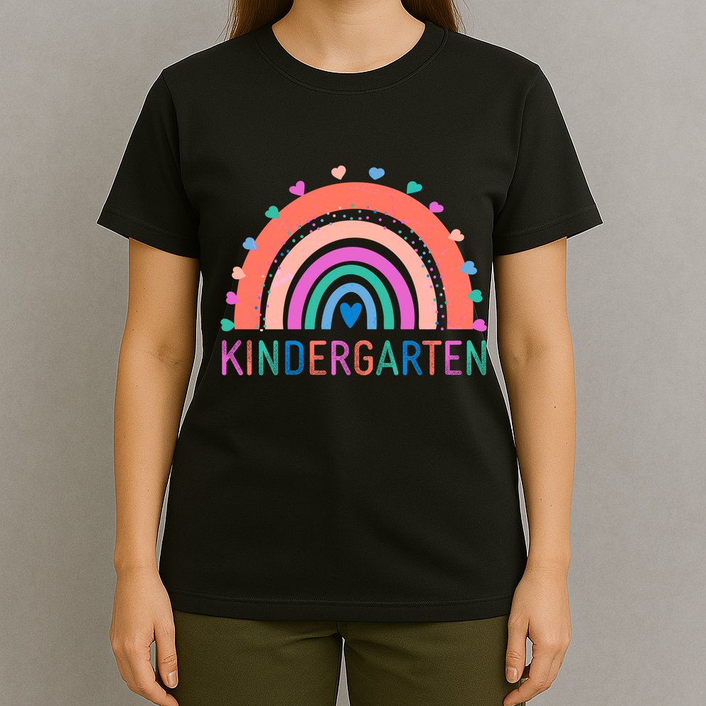 Cute Colorful Kindergarten Rainbow T-Shirt