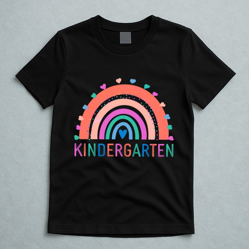 Cute Colorful Kindergarten Rainbow T-Shirt