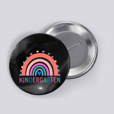 Cute Colorful Kindergarten Rainbow Button