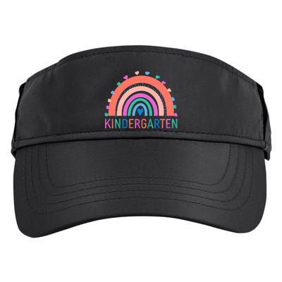 Cute Colorful Kindergarten Rainbow Adult Drive Performance Visor