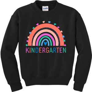 Cute Colorful Kindergarten Rainbow Kids Sweatshirt