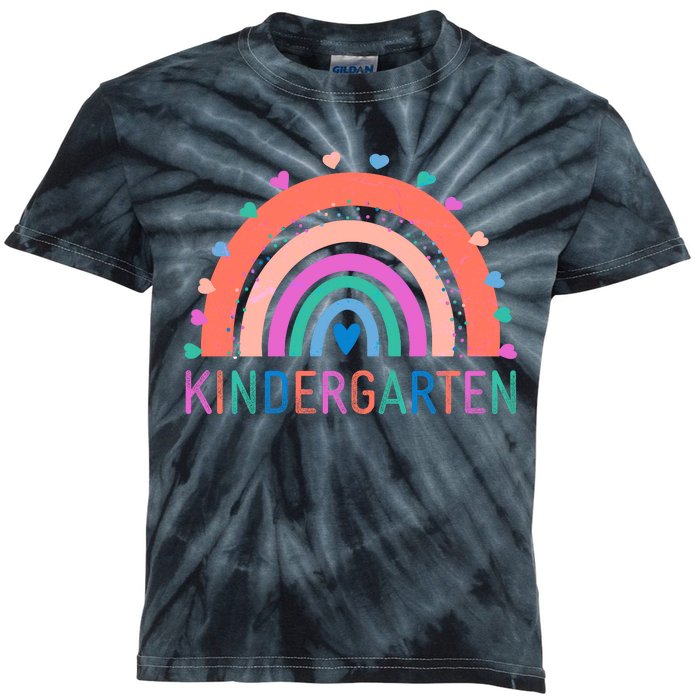 Cute Colorful Kindergarten Rainbow Kids Tie-Dye T-Shirt