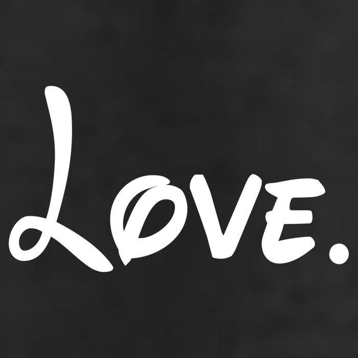 Cute Cursive Love Valentines Day Adult Drive Performance Visor