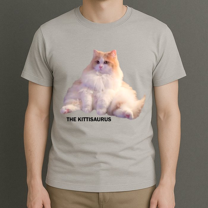 Cute DD The Cat Kittisaurus T-Shirt
