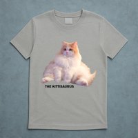 Cute DD The Cat Kittisaurus T-Shirt