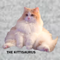 Cute DD The Cat Kittisaurus T-Shirt