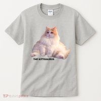 Cute DD The Cat Kittisaurus Tall T-Shirt