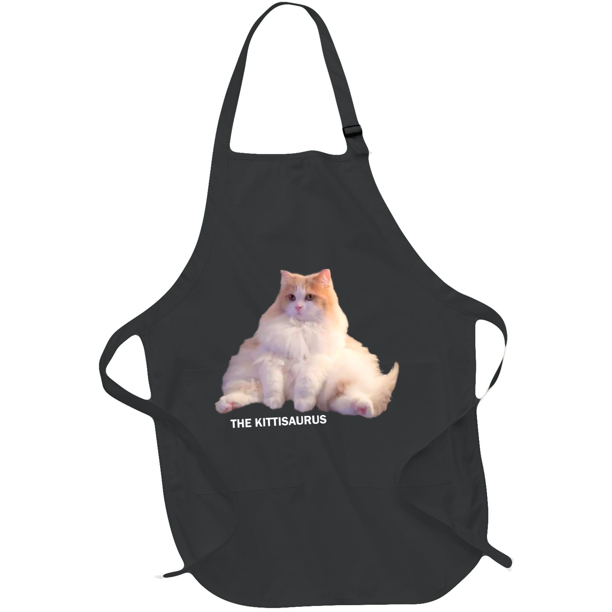 Cute DD The Cat Kittisaurus Apron