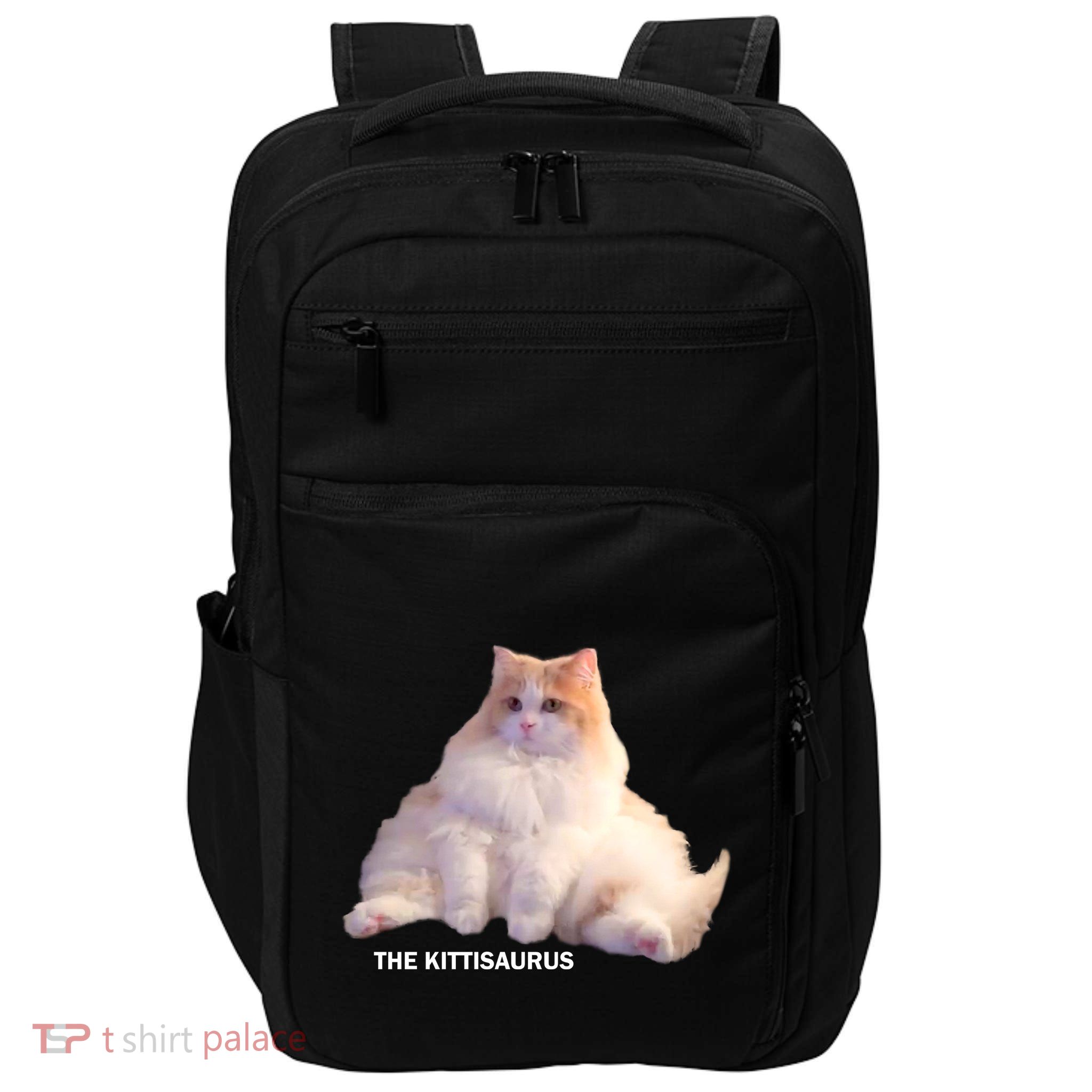 Cute DD The Cat Kittisaurus Impact Tech Backpack