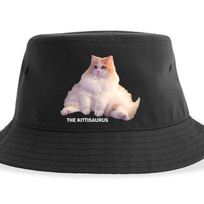 Cute DD The Cat Kittisaurus Sustainable Bucket Hat