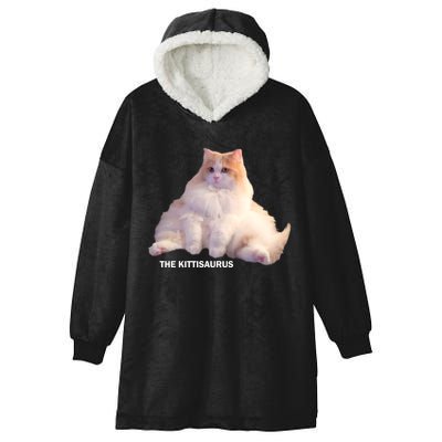 Cute DD The Cat Kittisaurus Hooded Wearable Blanket