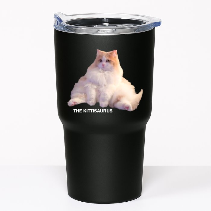 Cute DD The Cat Kittisaurus Tumbler