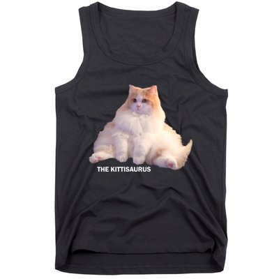Cute DD The Cat Kittisaurus Tank Top