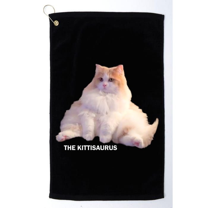 Cute DD The Cat Kittisaurus Golf Towel