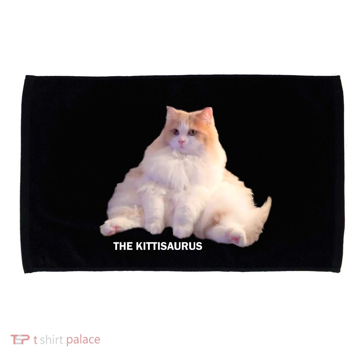 Cute DD The Cat Kittisaurus Microfiber Hand Towel