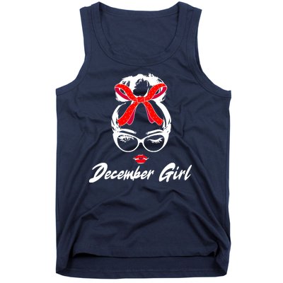 Cute December Girl Birthday Tank Top