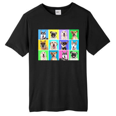 Cute Dogs Portrait Tall Fusion ChromaSoft Performance T-Shirt