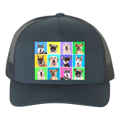 Cute Dogs Portrait Yupoong Adult 5-Panel Trucker Hat