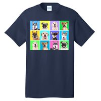 Cute Dogs Portrait Tall T-Shirt