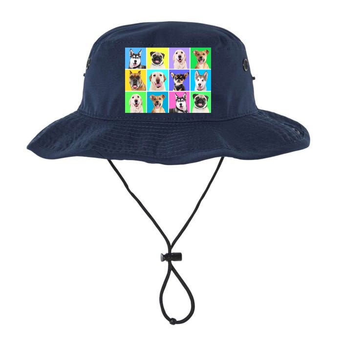 Cute Dogs Portrait Legacy Cool Fit Booney Bucket Hat