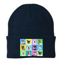 Cute Dogs Portrait Knit Cap Winter Beanie