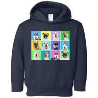 Cute Dogs Portrait Toddler Hoodie