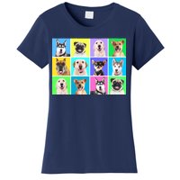 Cute Dogs Portrait Women's T-Shirt