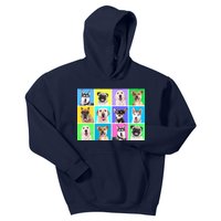 Cute Dogs Portrait Kids Hoodie