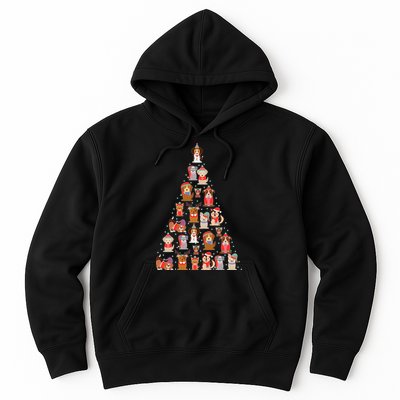 Cute Dogs Puppies Christmas Tree Hoodie