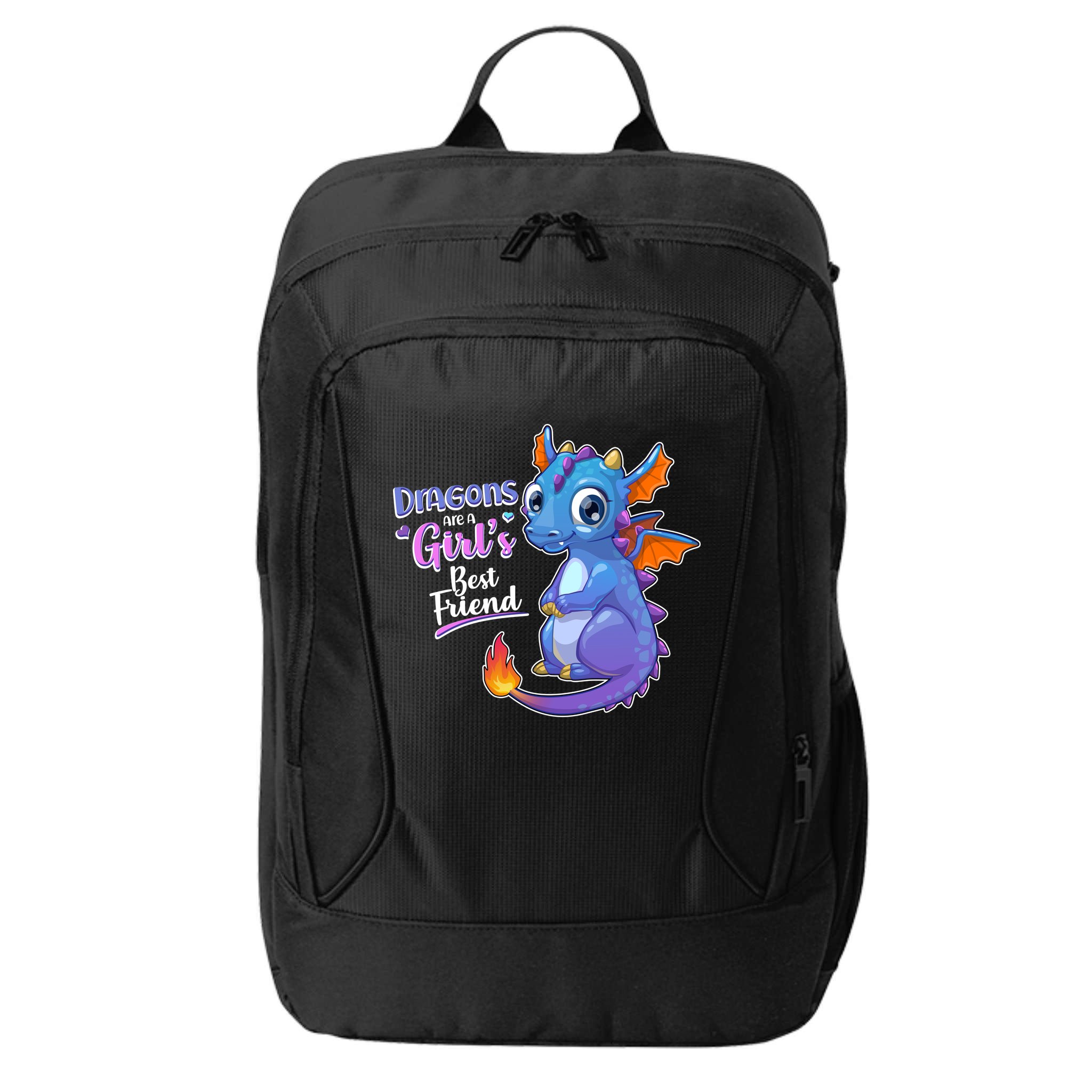 Cute Dragons Are A Girl's Best Friend City Backpack