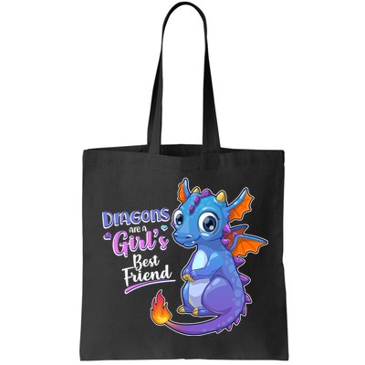 Cute Dragons Are A Girl's Best Friend Bag