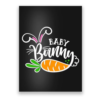 Cute Easter Baby Bunny Poster