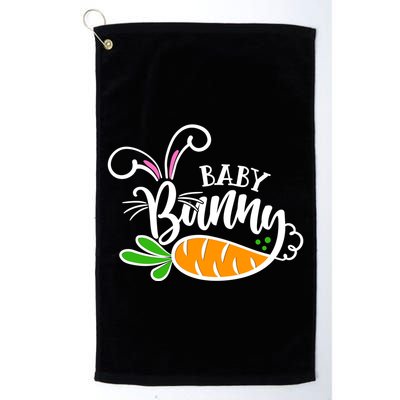 Cute Easter Baby Bunny Golf Towel