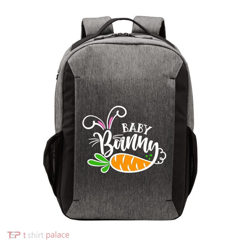 Cute Easter Baby Bunny Vector Backpack