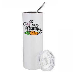 Cute Easter Baby Bunny Stainless Steel Tumbler