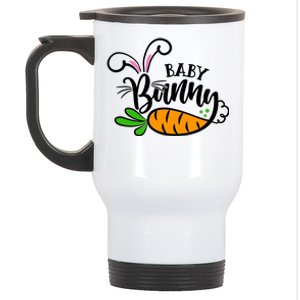 Cute Easter Baby Bunny Stainless Steel Travel Mug