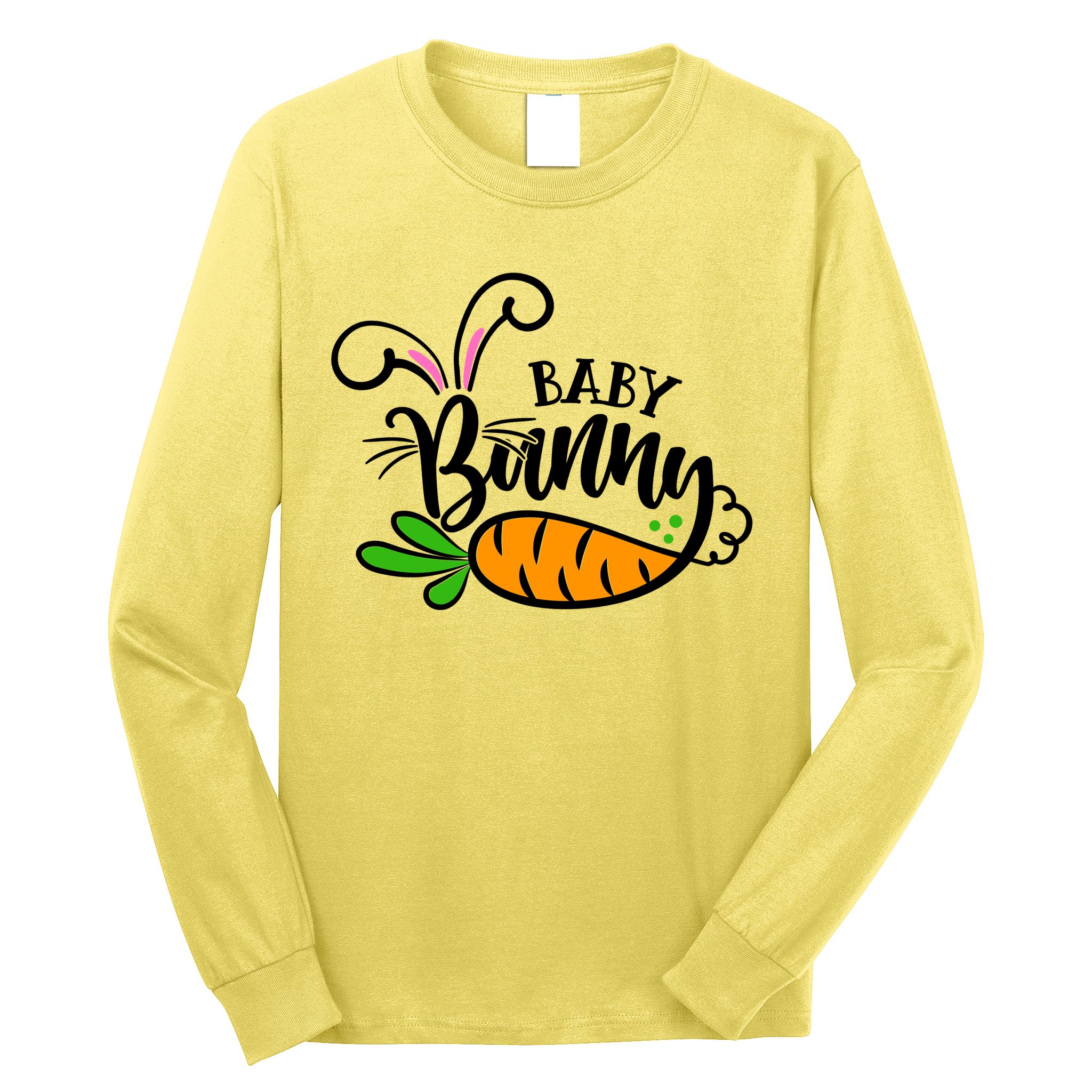 Cute Easter Baby Bunny Long Sleeve Shirt