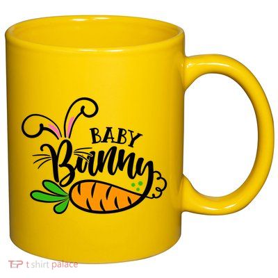 Cute Easter Baby Bunny 11oz C Handle Ceramic Mug