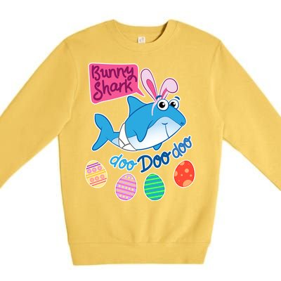 Cute Easter Baby Shark Doo Doo Doo Premium Crewneck Sweatshirt