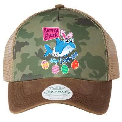 Cute Easter Baby Shark Doo Doo Doo Legacy Tie Dye Trucker Hat