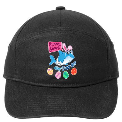 Cute Easter Baby Shark Doo Doo Doo 7-Panel Snapback Hat