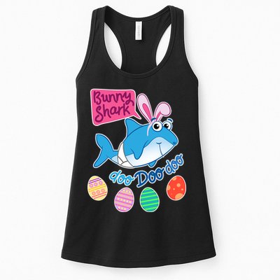 Cute Easter Baby Shark Doo Doo Doo Womens Tank Top