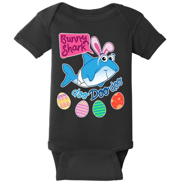 Cute Easter Baby Shark Doo Doo Doo Baby Bodysuit