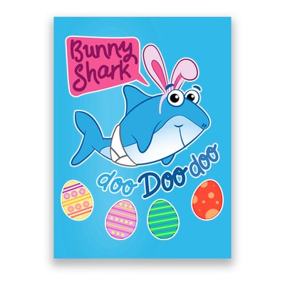 Cute Easter Baby Shark Doo Doo Doo Poster