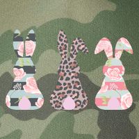 Cute Easter Bunnies Rose Stripe Leopard Patterns Legacy Tie Dye Trucker Hat